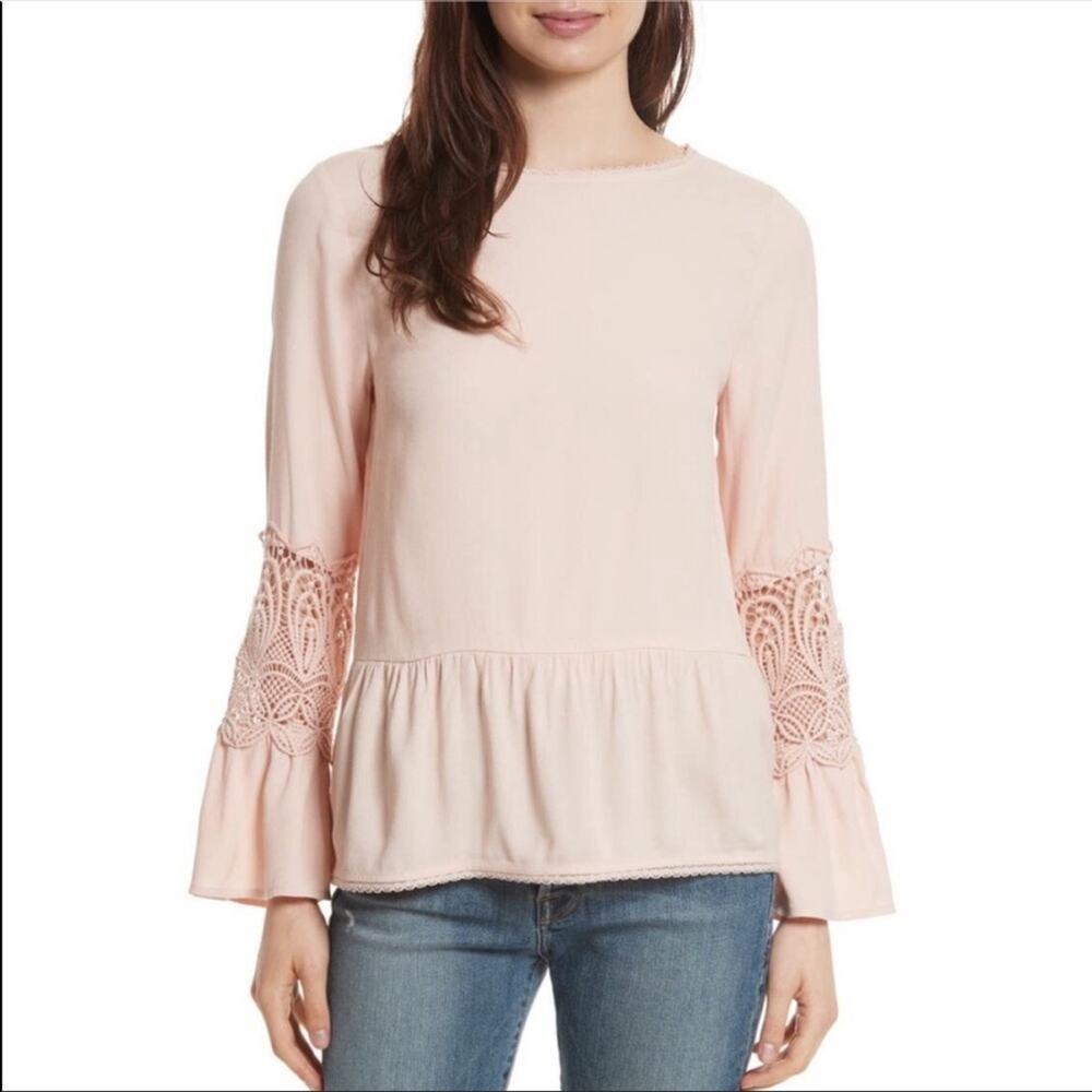 Joie Emelda Bell Sleeves Top